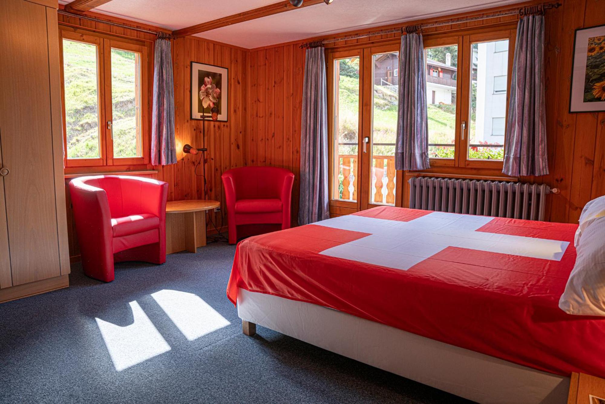 Bed and Breakfast Alte Bock 2.0 Grächen Exterior foto