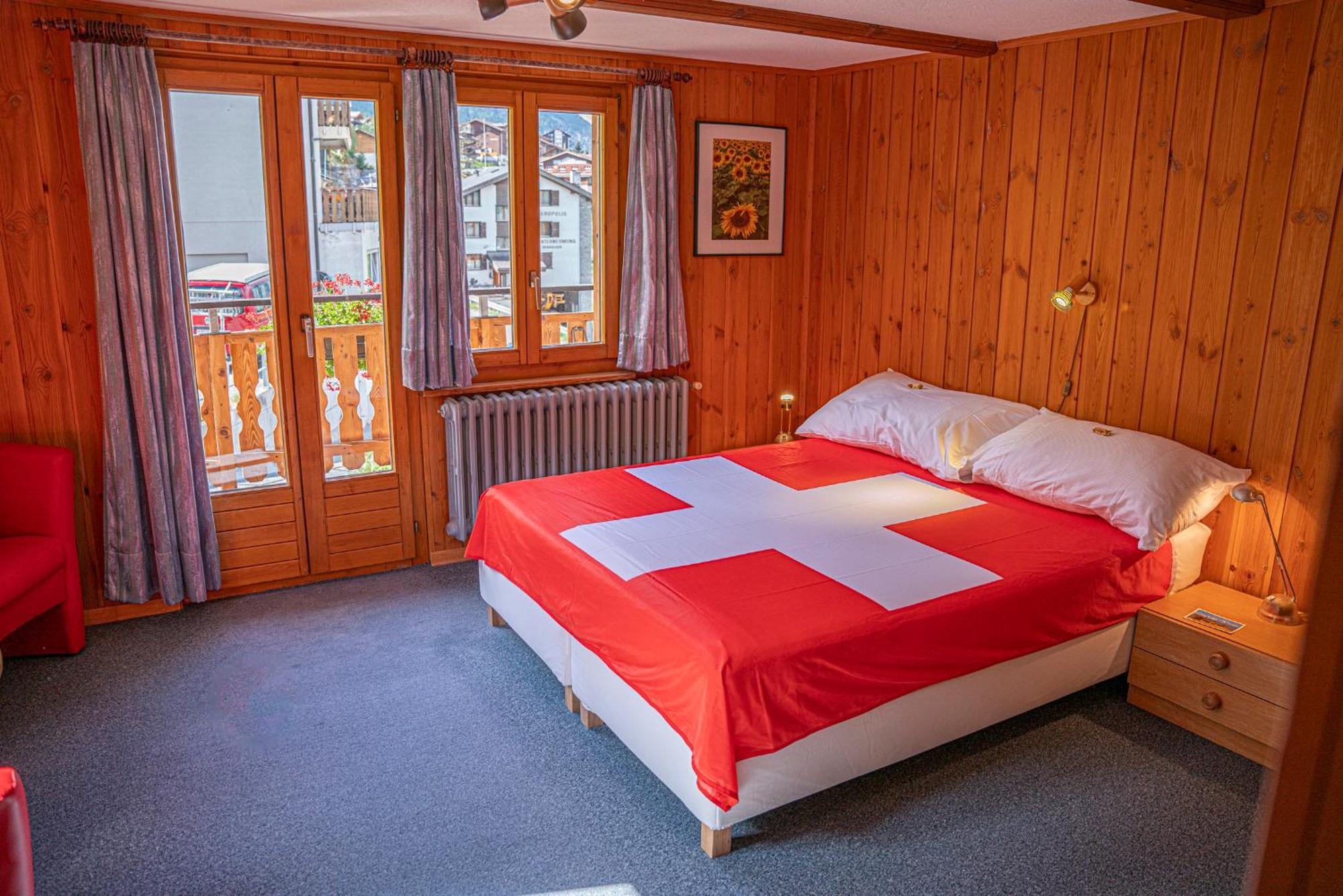 Bed and Breakfast Alte Bock 2.0 Grächen Exterior foto