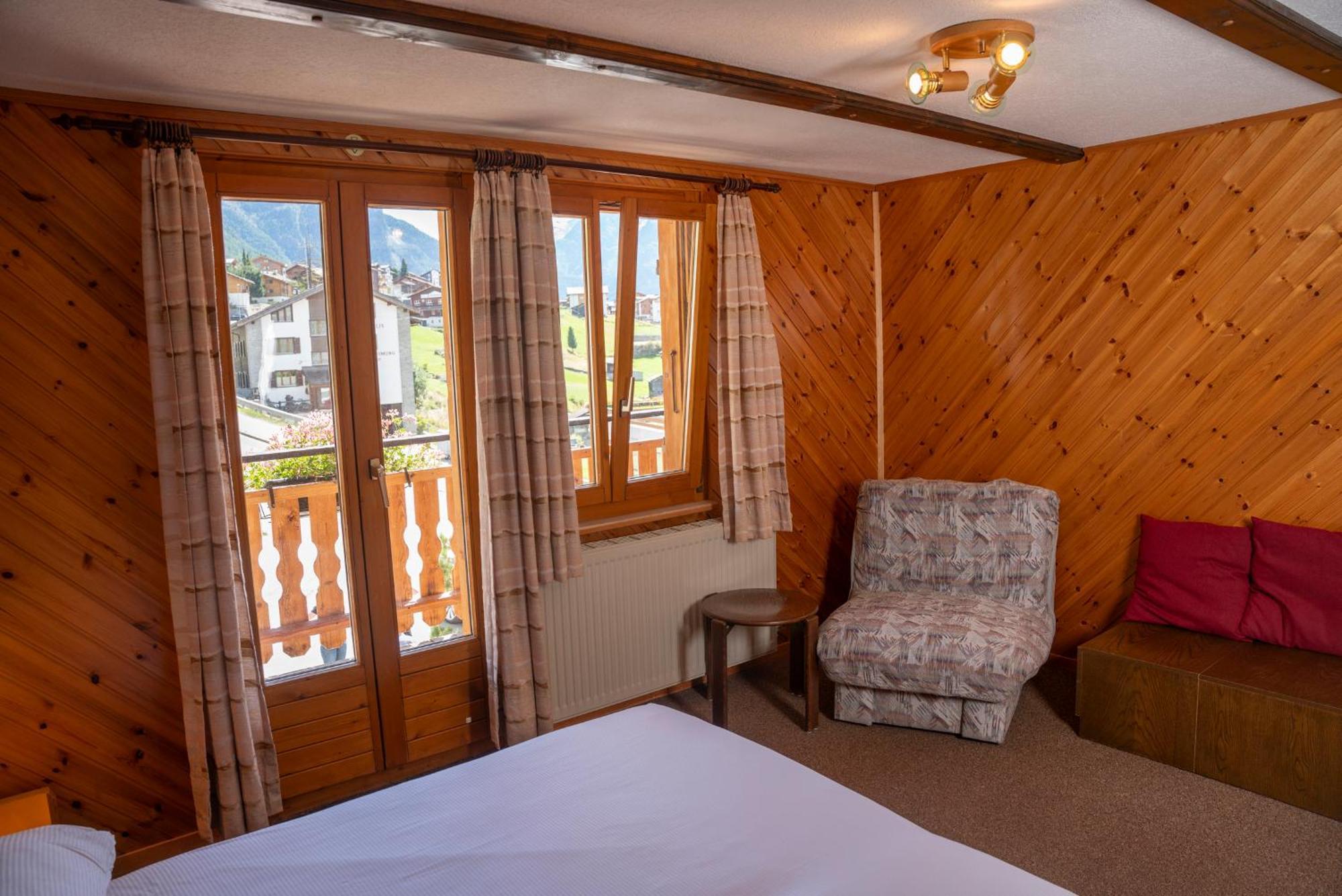 Bed and Breakfast Alte Bock 2.0 Grächen Exterior foto