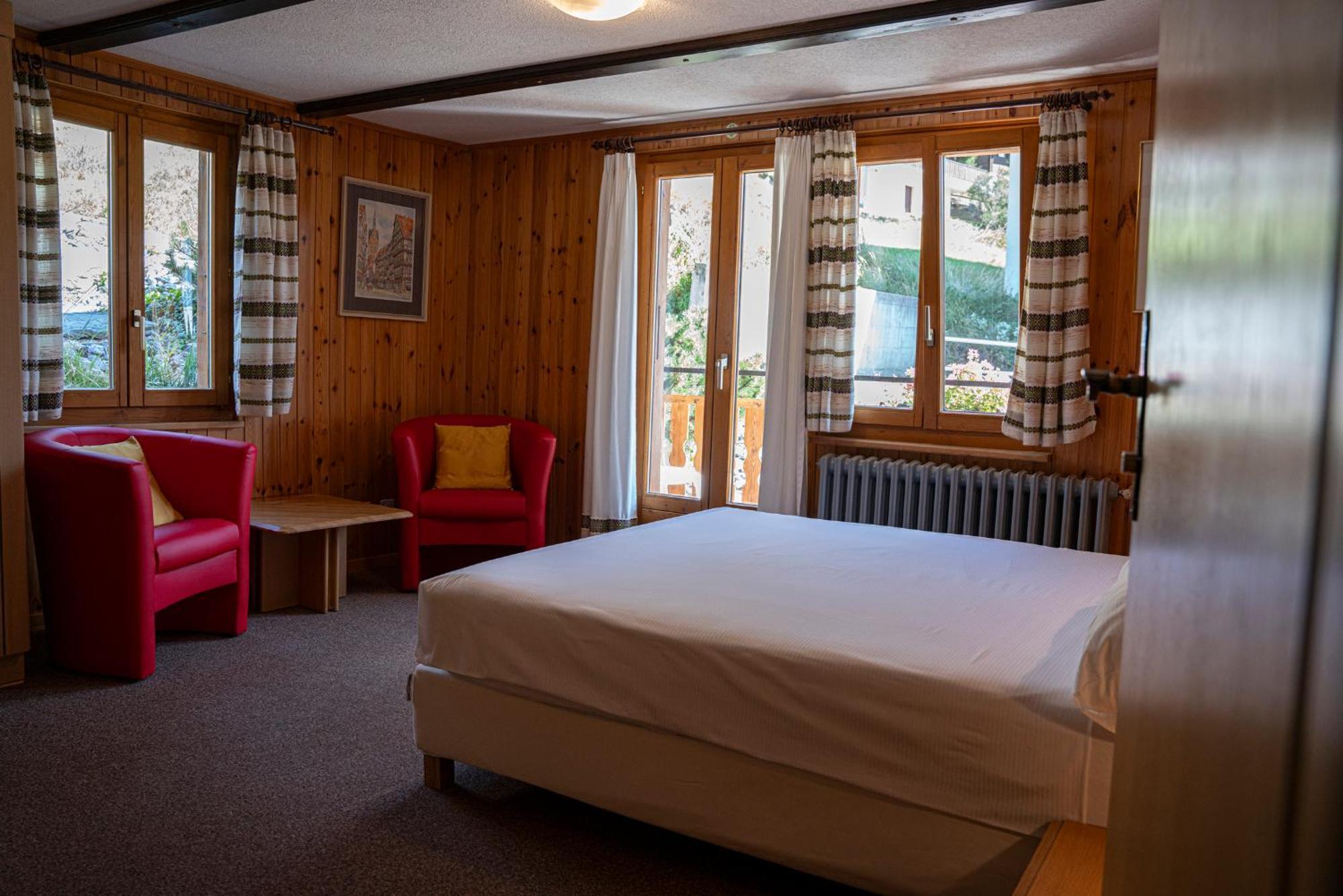 Bed and Breakfast Alte Bock 2.0 Grächen Exterior foto